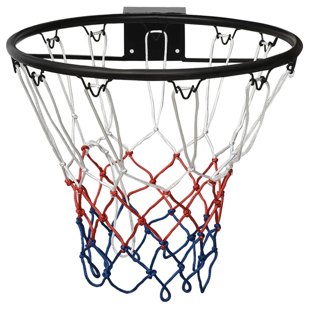 Vidaxl basketbalring 45 cm staal zwart