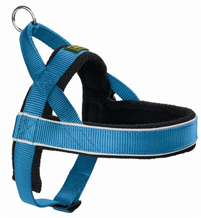 Hunter Harnas norweger racing nylon petrol blauw/zwart
