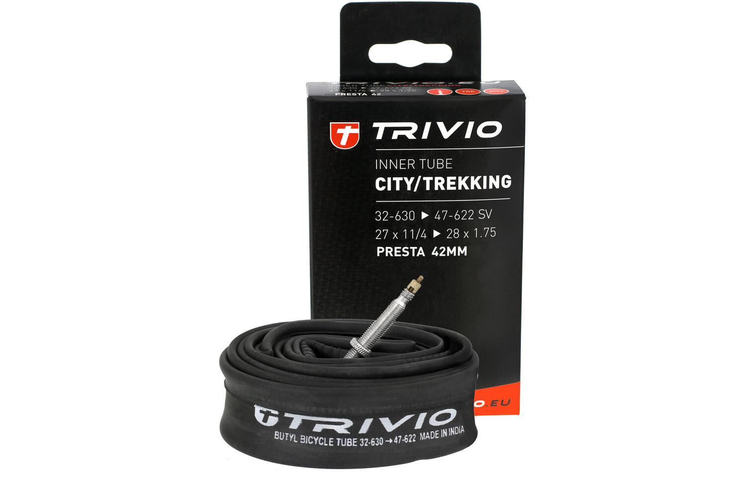 Trivio - city binnenband 32-630 -> 47-622 sv presta 42mm