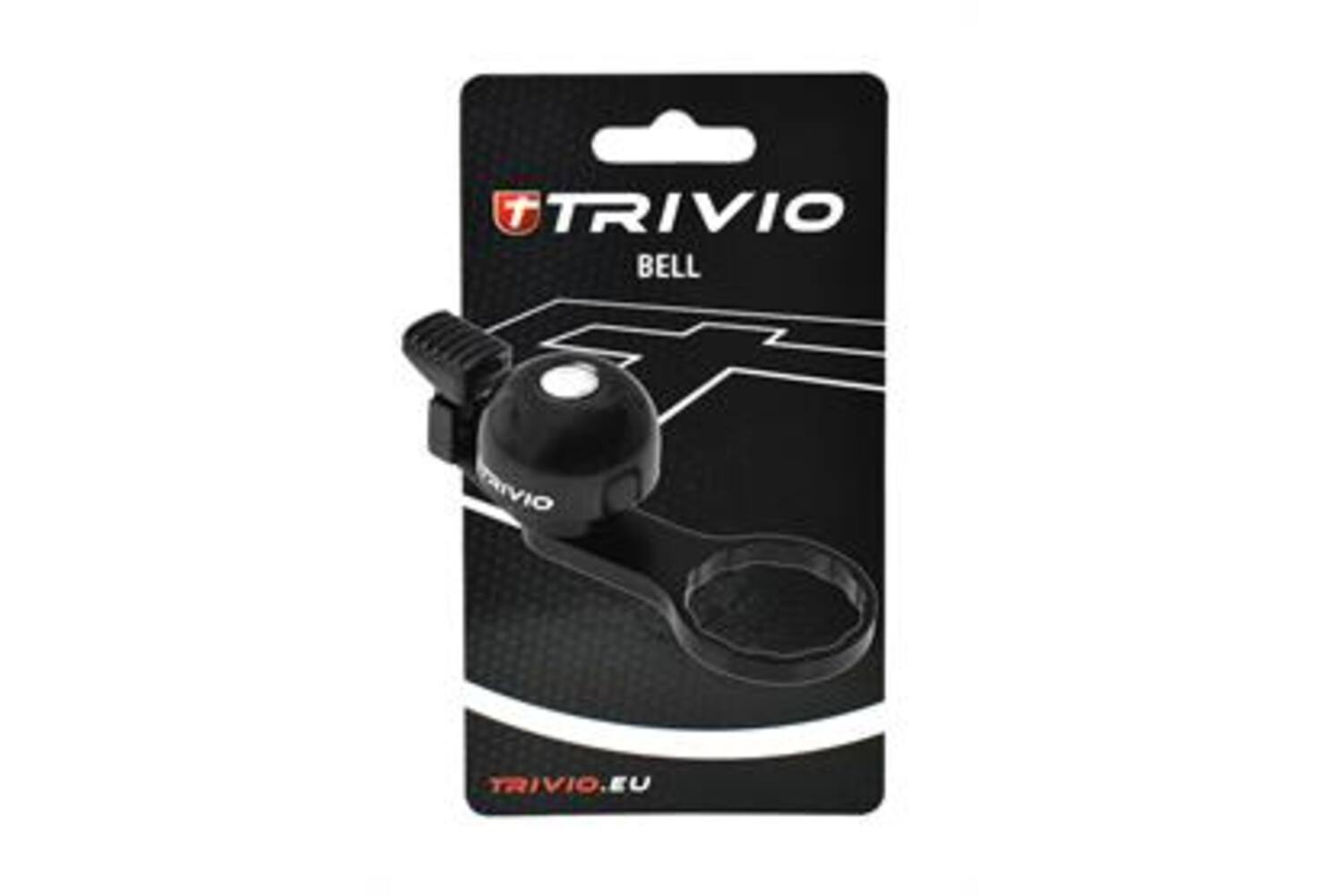 Trivio - fietsbel balhoofd zwart racefiets - mountainbike
