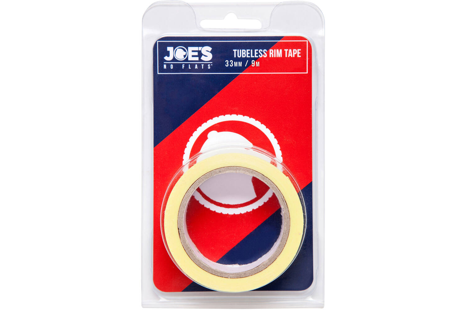 Joes joe's no flats - tubeless velglint geel 33mm x 9m