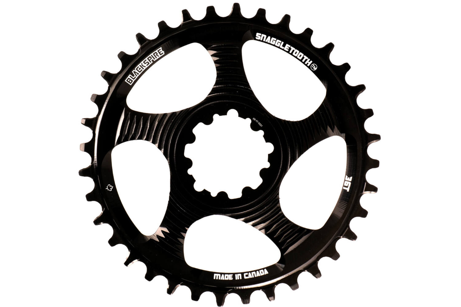 Blackspire Kettingblad snaggletooth sram spline 36 6mm offset
