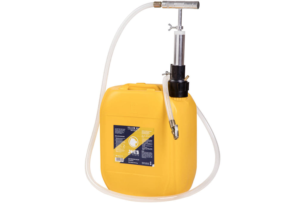 Joe's no flats - proffessionele sealant pomp voor 20l jerrycan