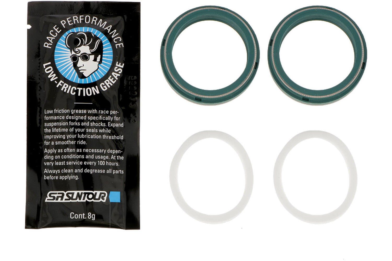 Srsuntour sr suntour - service kit stof afdichting voor axon34 werx elite fka122-02