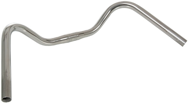 Gazelle stuurbocht 550mm rvs nsu met ril 210025600