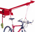 Superspark Fietstakel lift rood tot 100 kg. incl. ce-certificaat