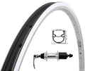 Kgs achterwiel 28 inch 622 zilver dubbel wandig 8/9 speed uitval