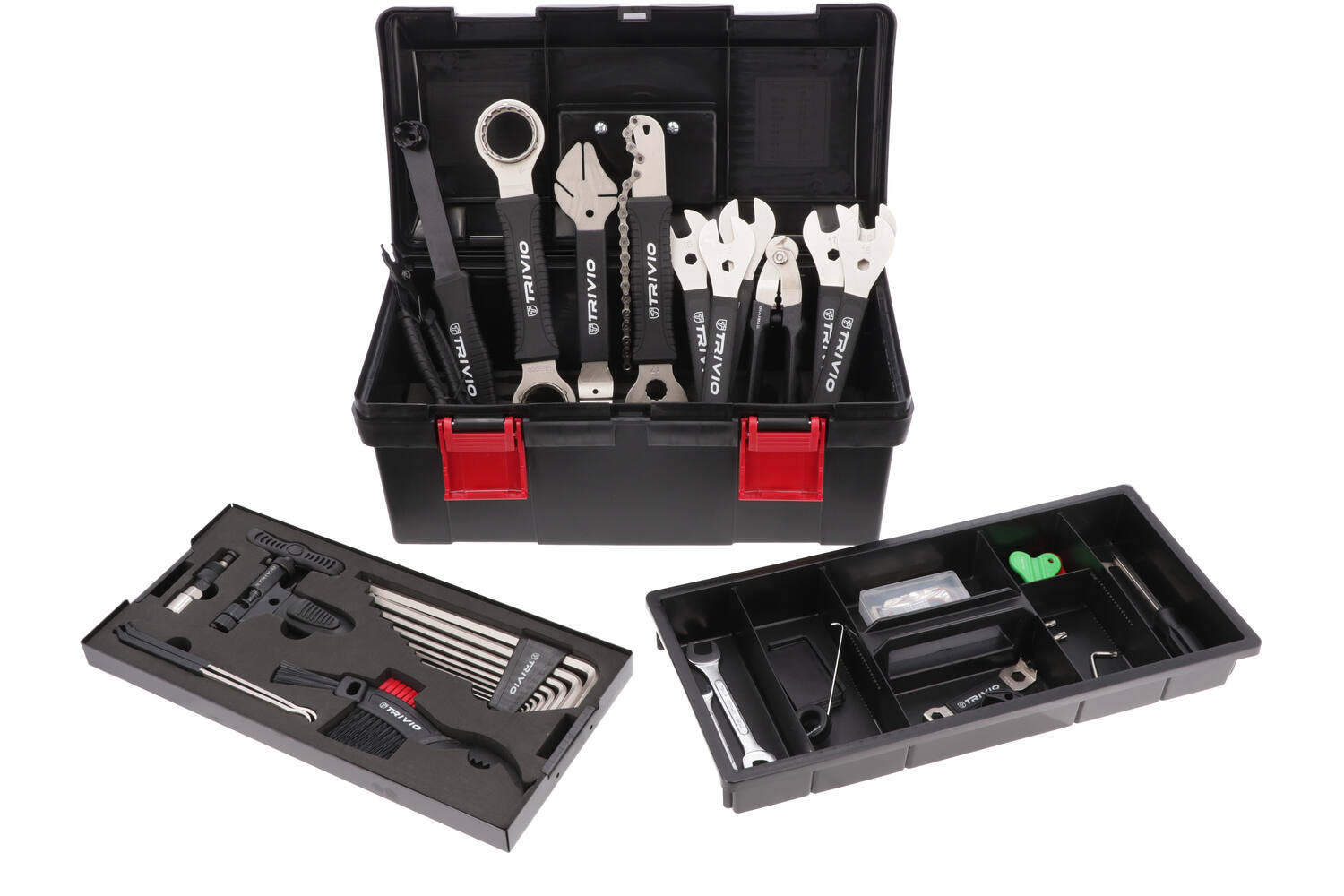 Trivio - fietsgereedschap gereedschapskoffer advanced v2 toolbox