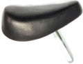 Kgs kinderzadel zwart banaan model met pen 155 22 mm