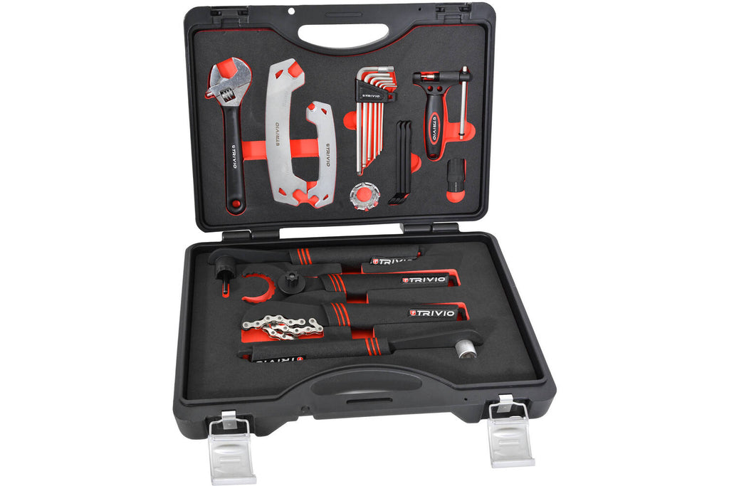 Trivio - pro gereedschapskoffer toolbox 14-delig