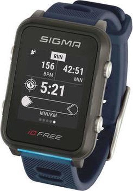 Igm Id.free sporthorloge blauw hartslag / gps/acti/ant+/ble