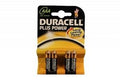 Duracell plus power aaa batterij 4 stuks