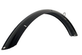 Euro Voorspatbord 28 inch kunststof 50 mm glans zwart