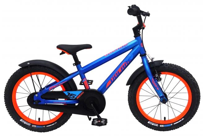 Volare Rocky Kinderfiets 16 inch Blauw 95% afgemonteerd Prime Collection