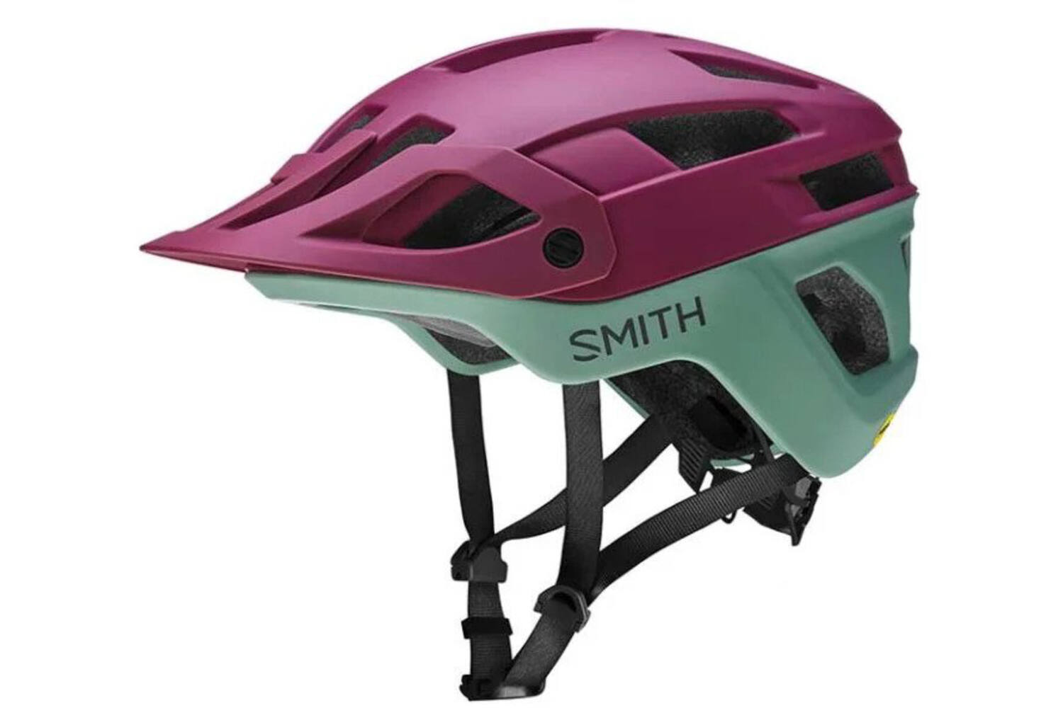 Helm engage mips matte merlot aloe
