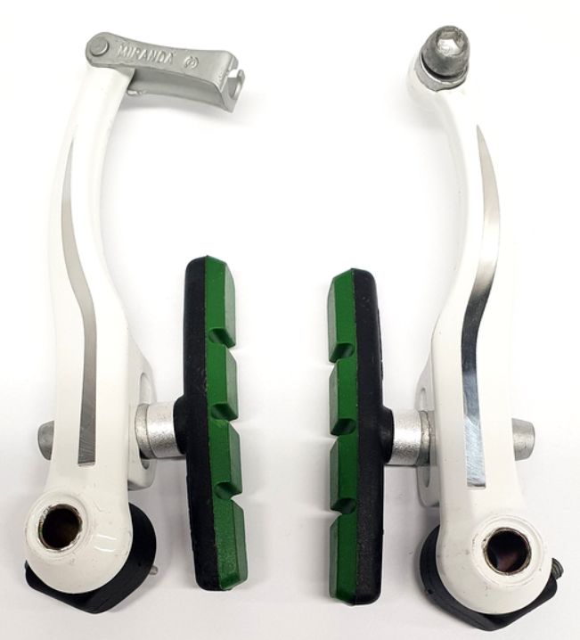 Miranda sirius set v-brake glans wit 110 mm