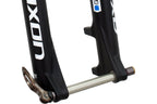 SrSuntour Suntour axon elite voorvork 29 tapered rl-rc pcs qlc 100mm zwart