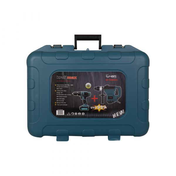 Ac Boorhamer 850 W. + Accuboor 18 V.