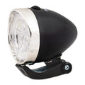 Koplamp chrome zwart led fiets