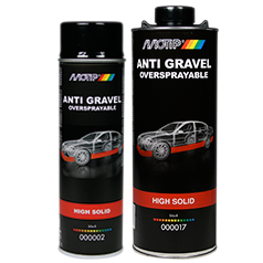 Antisteenslag zwart high solid 1000 ml