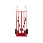 Steekwagen rood + steunwiel.*