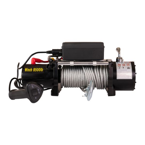 Kabellier elektrisch, 12V, 8500 Lbs