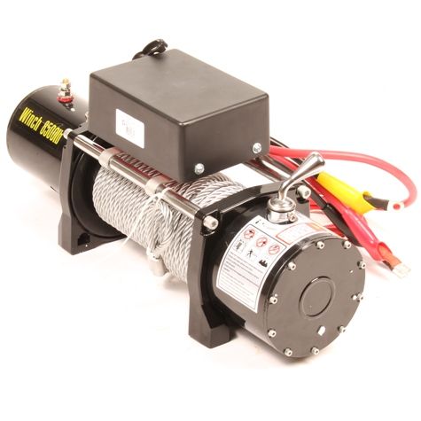 Kabellier elektrisch, 24V, 8500 Lbs
