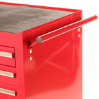 Gereedschapswagen 7 laden rood