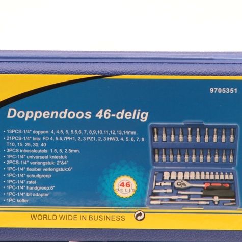 Doppendoos 46-delig
