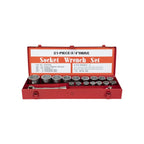 Doppendoos 3/4", 21-delig mm.*