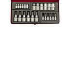 Dop+bitset 25 dlg 1 4 +1 2 torx*