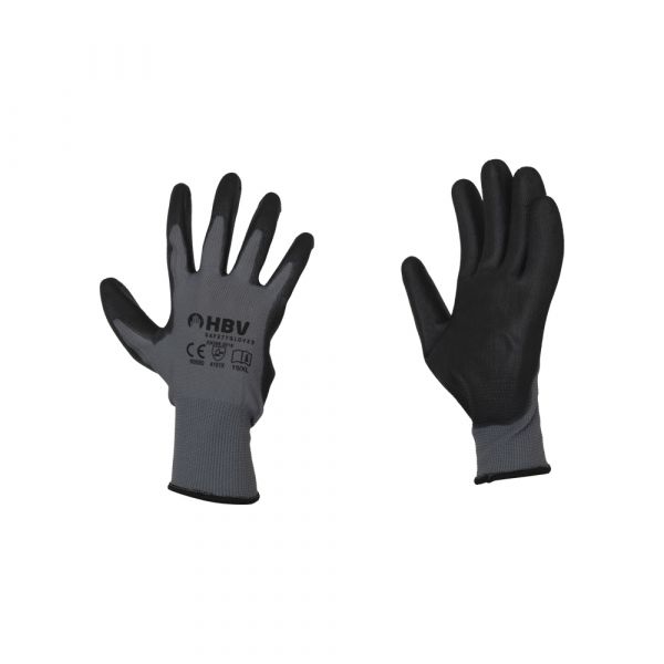 Werkhandschoen pu gecoat mt10 | 12 stuks