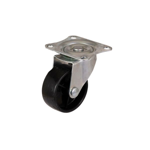 Trailergear 4 x zwenkwiel 50 mm. zwart