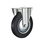 Tarsus bokwiel 200 mm. zwart