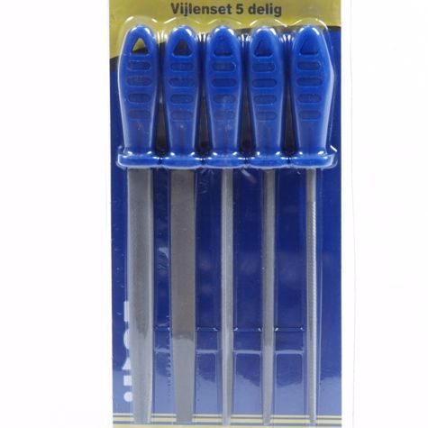 Vijlenset 5 delig *