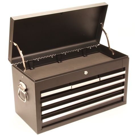Opzetkist 6 laden luxe, zwart