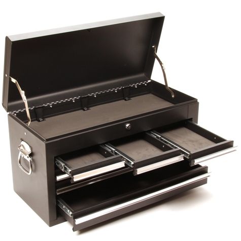 Opzetkist 6 laden luxe, zwart