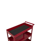 Gereedschapswagen open, rood