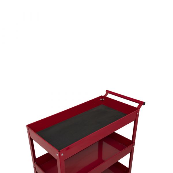 Gereedschapswagen open, rood