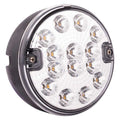 Ac hteruitrijlicht 140 mm. 12-24v led *