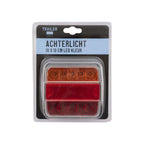 Trailergear achterlicht 10x10cm. led kleur