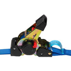 Sjorband 25 mm met automatische ratel 25 mm 3,5 m J-haak *