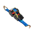 Sjorband 25 mm met automatische ratel 25 mm 3,5 m J-haak *