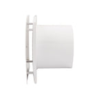 Ventilator ø 125 mm silent met timer. vochtsensor - wit