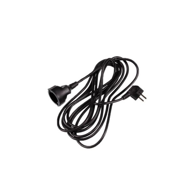 Verlengsnoer 5 meter +RA BLACK