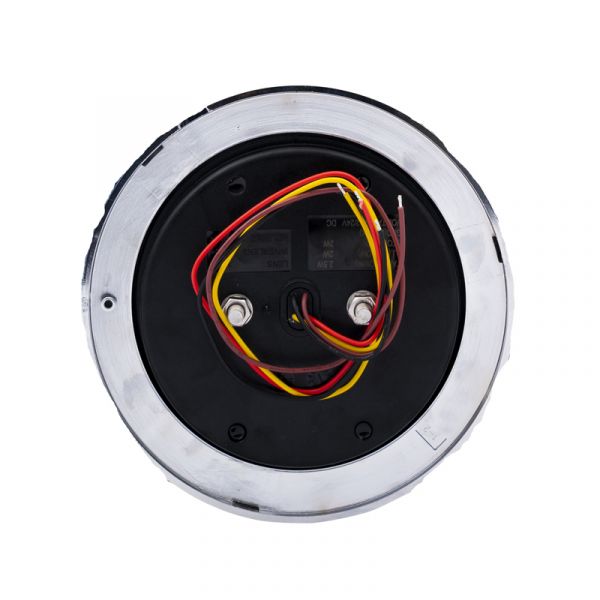 Ac Achterlicht Dynamic LED ROND + Chrome ring