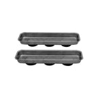 Magnetische bakken 22.6 cm 2 stuks