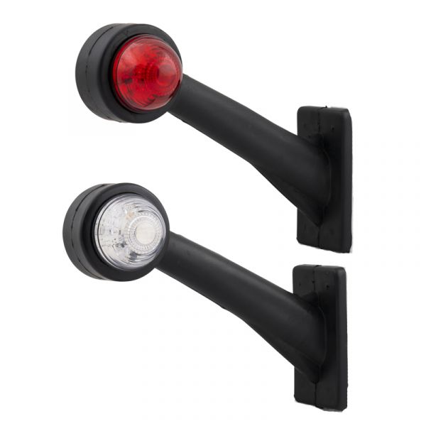 Trailergear breedtelamp pendellamp 16 cm. set l+r
