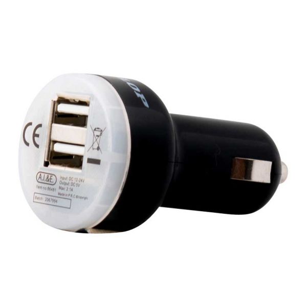 Oplader usb a+c 12-24 volt