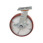 Zwenkwiel zwaarlast met rem 400 kg. 200 mm.